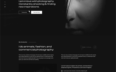 Photography Website